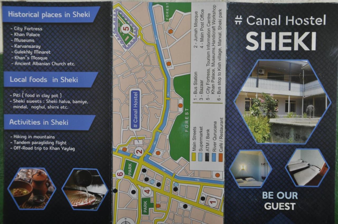 Canal Hostel Sheki Ngoại thất bức ảnh